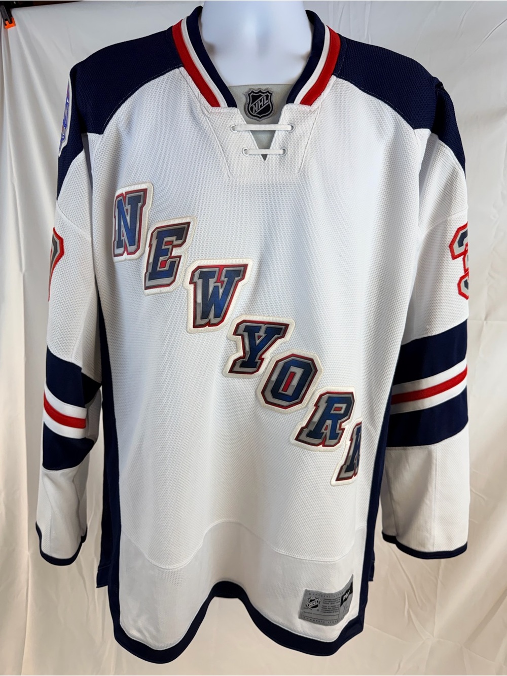 Reebok 2014 NHL Stadium Series NY Rangers Lundqvist Jersey